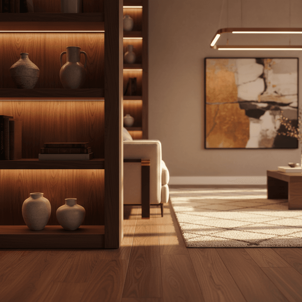 Custom luxury home interior finishes